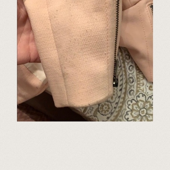 Banana Republic blush pink Moto jacket - Picture 4 of 7